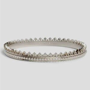 Kendra Scott Silver Mary Caroline Bangle Bracelet